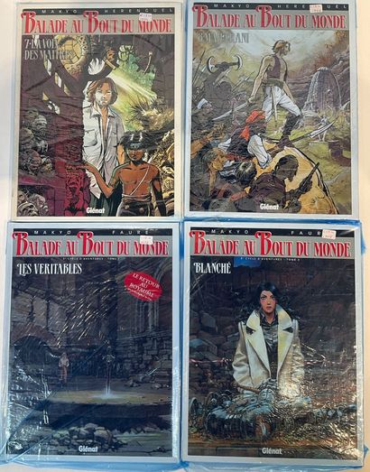 BALADE AU BOUT DU MONDE, éditions Glénat,...