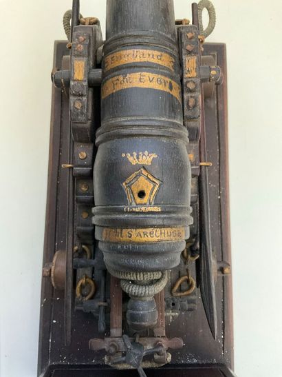 A pair of bookends featuring scale models...