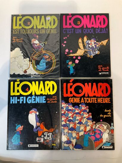 LEONARD GÉNIE, éditions Appro, , 15bd.
T2...