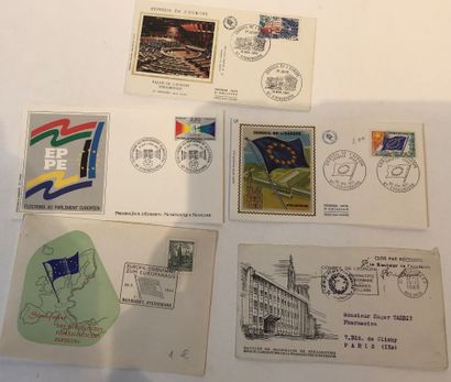 Conseil de l’Europe, UNESCO:
35 pièces FDC,...