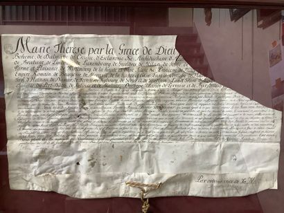 Letter patent of appointment, dated July...