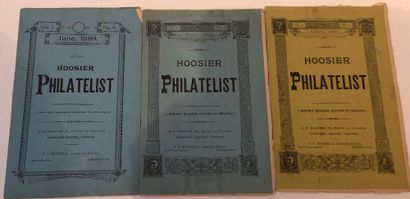 9 Revues U.S.A. “ Hoosier Philatelist “ édité...