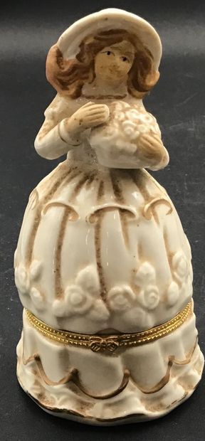 Lot de divers sujets en céramique, porcelaine...