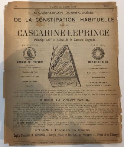 2 revues Françaises 1894 :“ L’Avenir des...