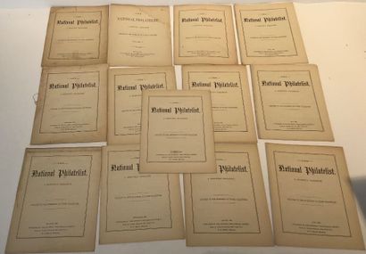 12 Revues U.S.A. “ The National Philatelist...