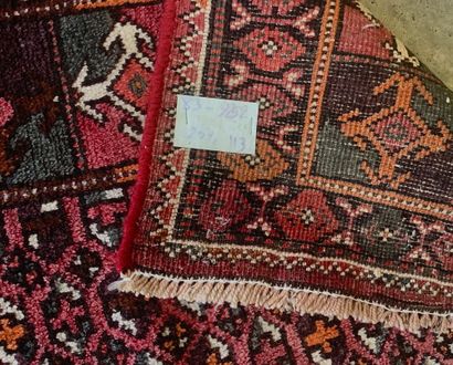 Tapis Turkmène type Kilim en laine.
Dimensions...