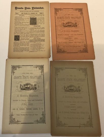 26 Revues U.S.A. “ Granite State Philatelist...