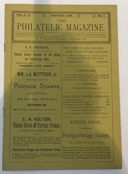 9 Revues U.S.A. “ The Philatelic Magazine...
