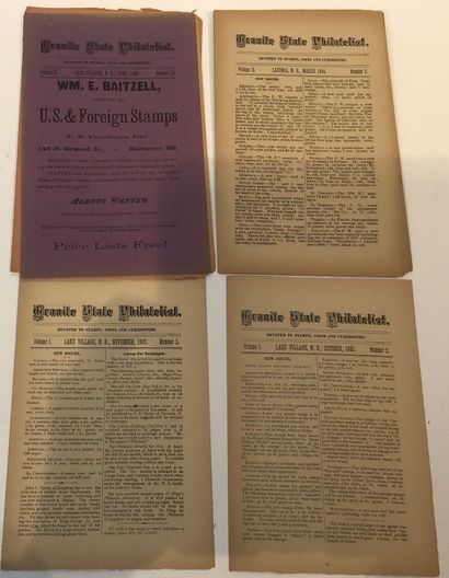 26 Revues U.S.A. “ Granite State Philatelist...