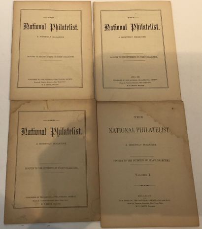 12 Revues U.S.A. “ The National Philatelist...