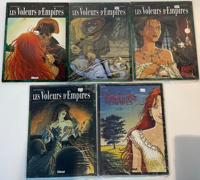 LES VOLEURS D’EMPIRES, éditions Glénat, 5bd.
T1...