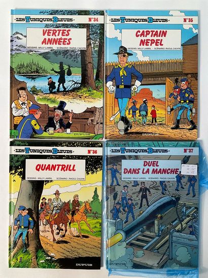 TUNIQUES BLEUES, éditions Dupuis, 22 bd .
N°...