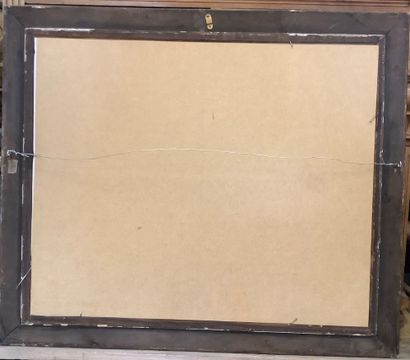 Reproduction encadrée sous verre d’une œuvre...