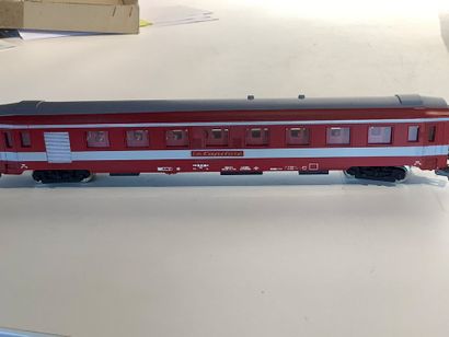 8 wagons de voyageurs 