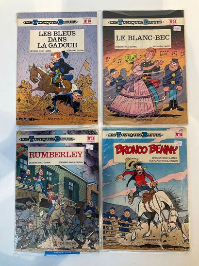 LES TUNIQUES BLEUES, éditions Dupuis, 20bd...
