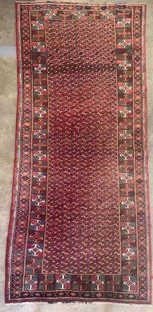 Tapis Turkmène type Kilim en laine.
Dimensions...