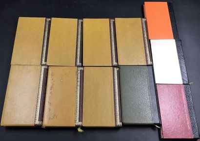 7 books by Alphonse Daudet in in-8 format,...