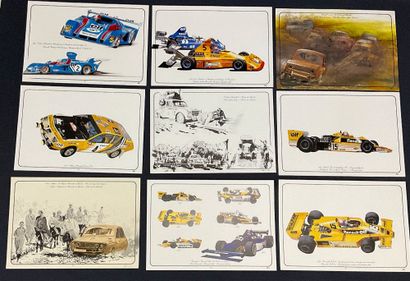 Complete set of competition posters, 1899–1982,...