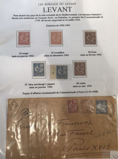 Collection spécialisée de type mouchon dans...