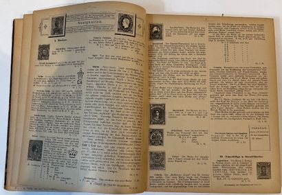 Revues Allemande Briefmarken Zeitung 1888...
