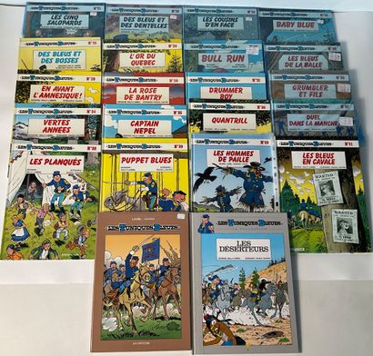 TUNIQUES BLEUES, éditions Dupuis, 22 bd .
N°...