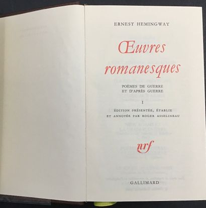 5 volumes from the Pléiade library, including:
-...