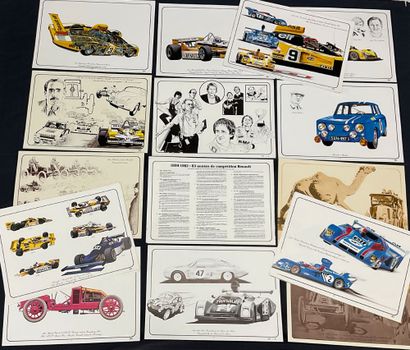 Complete set of competition posters, 1899–1982,...