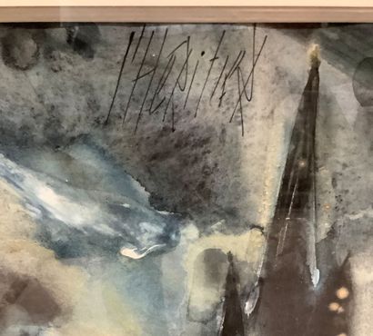 Gilbert L’HÉRITIER (1930–2000): 2 framed...
