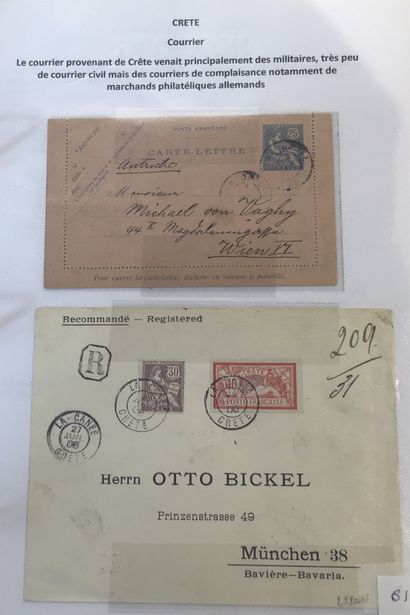 Collection spécialisée de type mouchon dans...