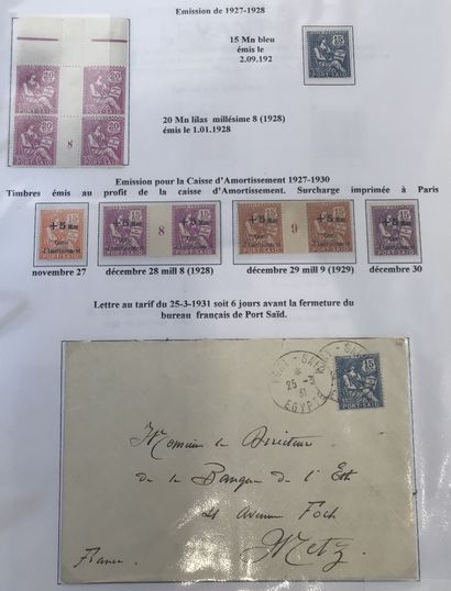 Collection spécialisée type mouchons Port...