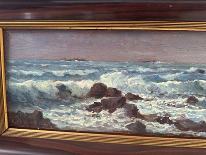 Auguste NOBILLET (1850-1914)
Huile sur panneau...