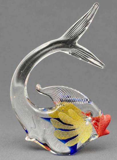 Un vase miniature Murano 6 cm, bon état et...