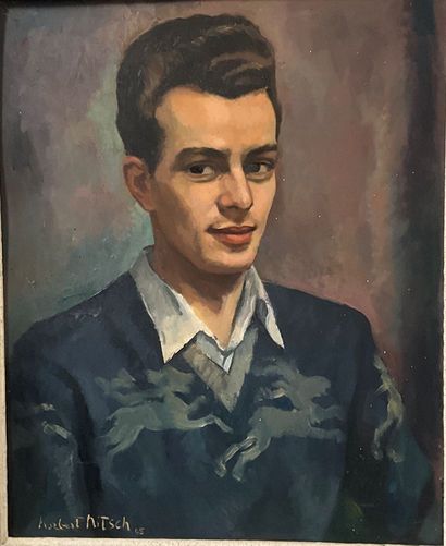 Hubert HITSCH (?)
XXème siècle, daté 1945,...