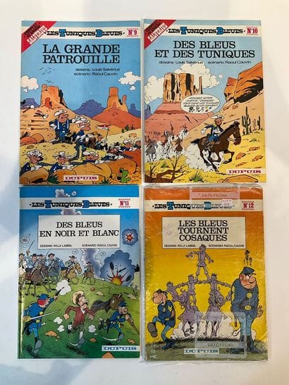 LES TUNIQUES BLEUES, éditions Dupuis, 20bd...
