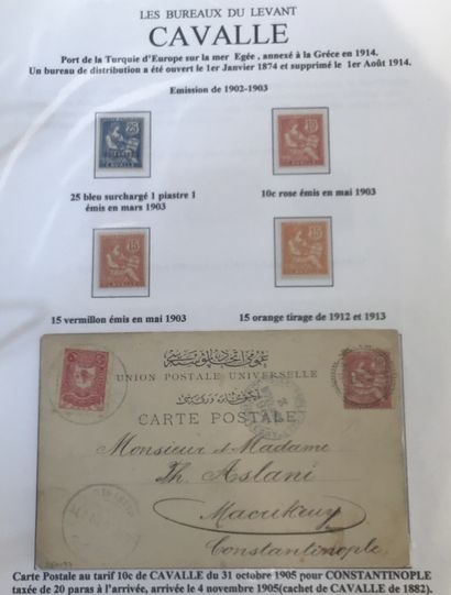 Collection spécialisée de type mouchon dans...