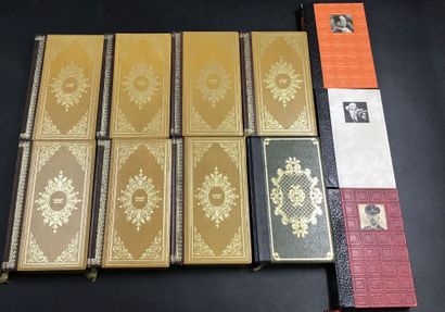 7 books by Alphonse Daudet in in-8 format,...