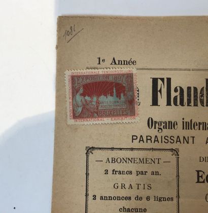 4 Revues Belge “ La Flandre Philatélique...