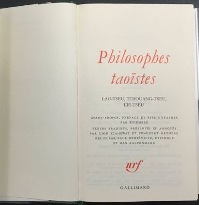 6 books from the Pléiade collection, including:
-...