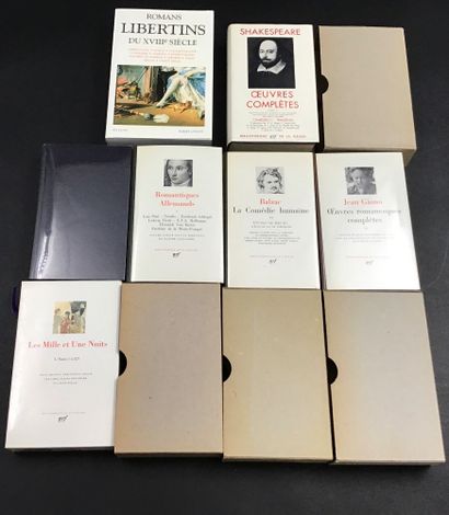 5 volumes from the Pléiade library, including:
-...