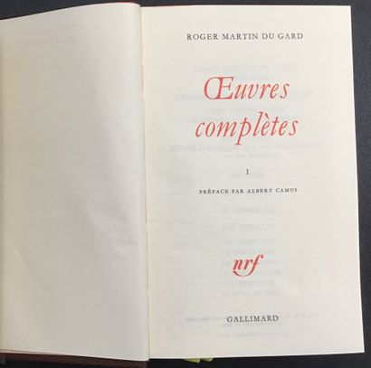 5 volumes from the Pléiade library, including:
-...