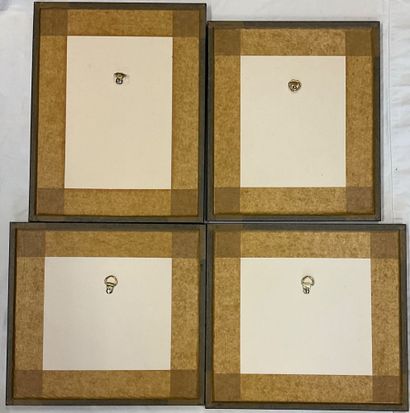 4 gravures autour de NAPOLÉON, dont éditeur...