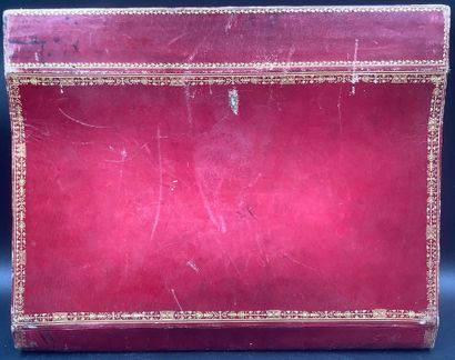 A writing case and wallet that belonged to...