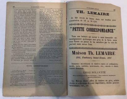 2 revues Françaises 1894 :“ L’Avenir des...