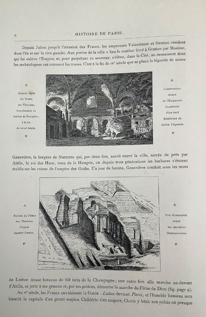 2 books: *Paris: Its History and Successive...