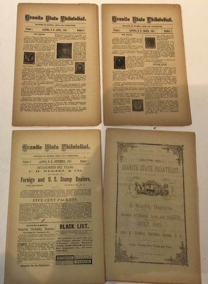 26 Revues U.S.A. “ Granite State Philatelist...