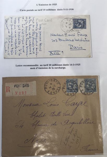 Collection spécialisée type mouchons Port...