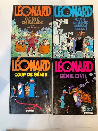 LEONARD GÉNIE, éditions Appro, , 15bd.
T2...