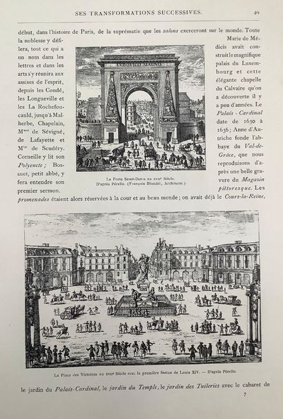 2 books: *Paris: Its History and Successive...