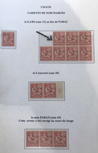 Collection spécialisée de type mouchon dans...