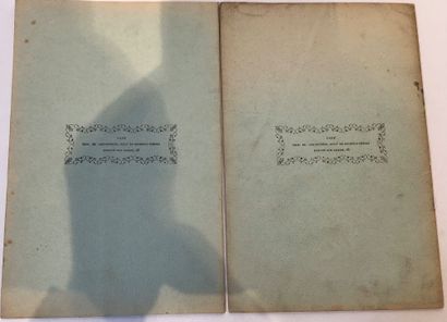 2 Revues Belges “ Le Moniteur Philatélique...